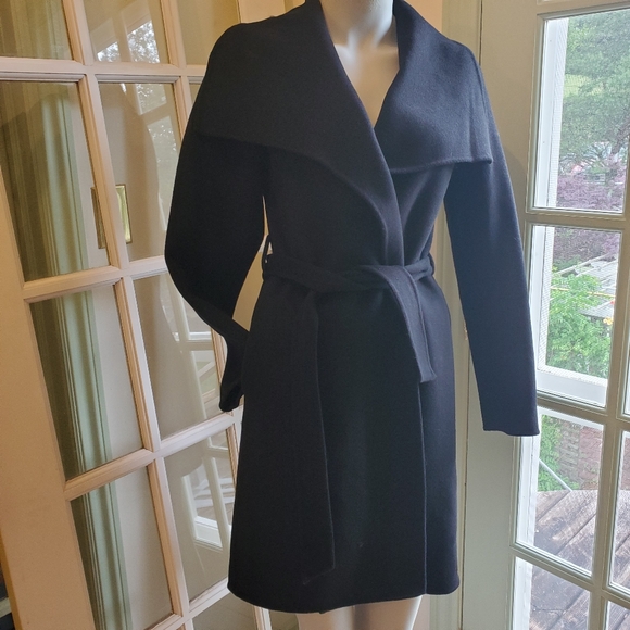Tahari Wool Trench Coat - Picture 3 of 11